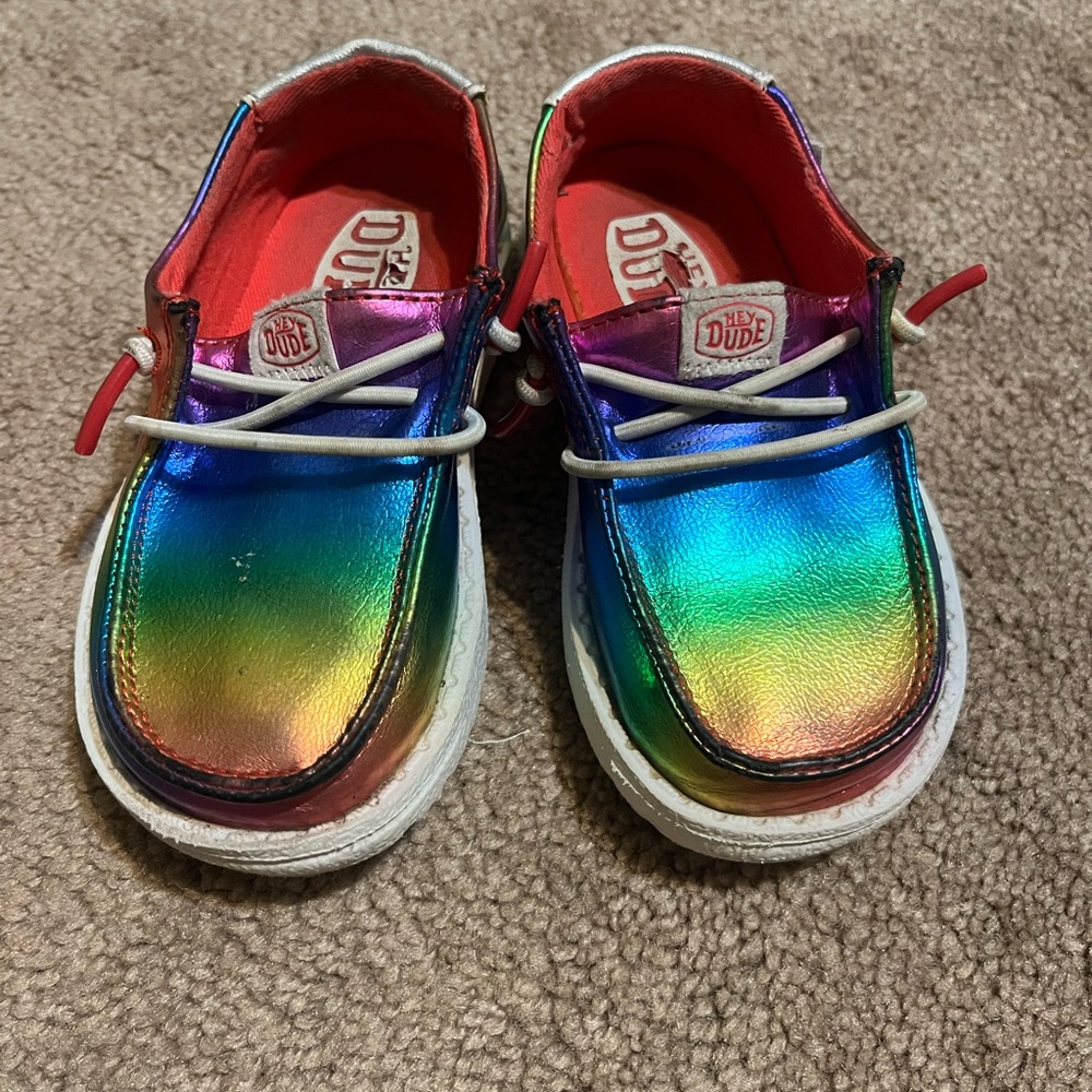 Hey Dude toddler slip on shoes size 7